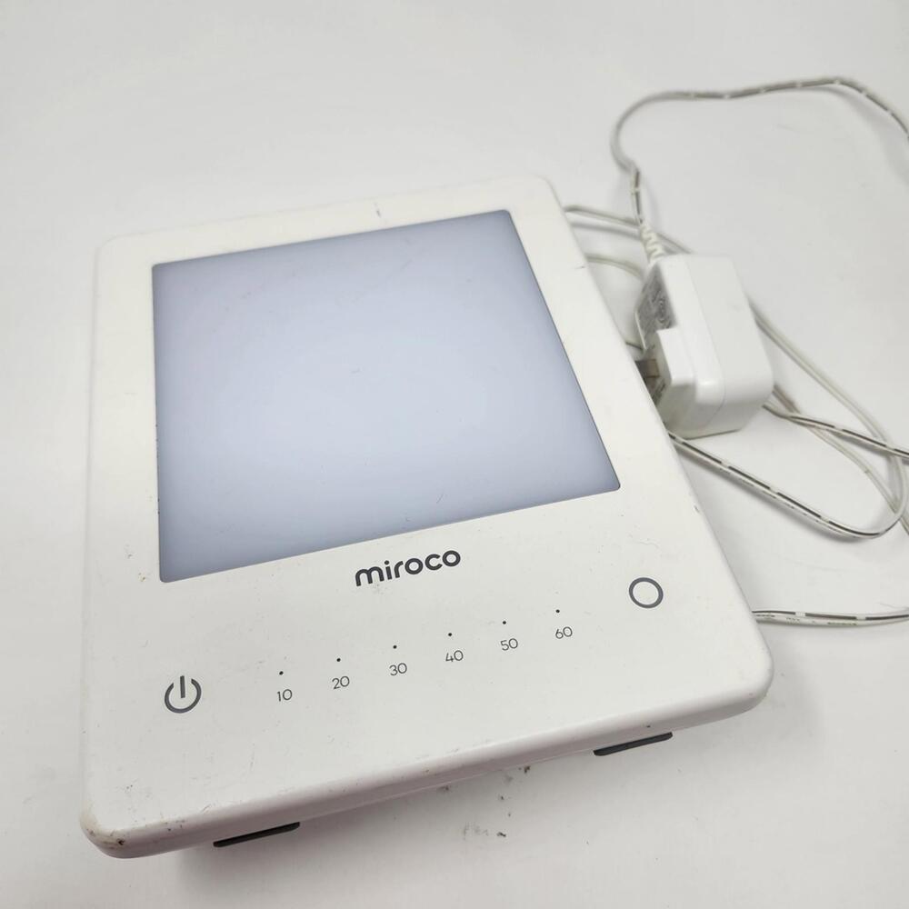 Miroco Light Therapy Lamp SAD Mood Light w Timer